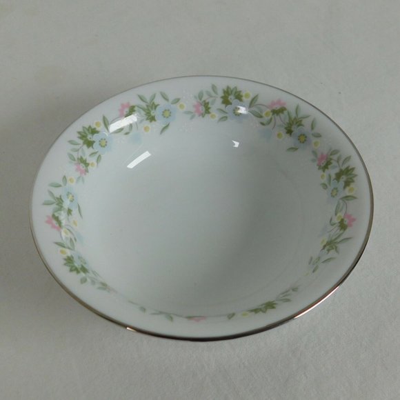Johann Haviland Forever Spring Set 4 Fruit Berry Sauce Bowls 5" Bavaria Germany - Picture 2 of 12